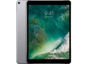 ابل اي باد برو 2017 مع فايس تايم - 10.5 انش, 256 جيجا, جيل الرابع ال تي اي, رمادي